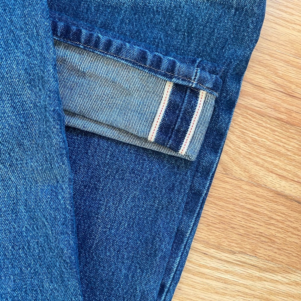 Levi's 501 90’s SELVEDGE Jeans 30x28 - Picture 4 of 12